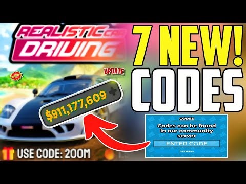 ⚠️UPDATE!💥[CODE]⚠️ REALISTIC CAR DRIVING ROBLOX CODES 2026! REALISTIC CAR DRIVING NEW CODES!