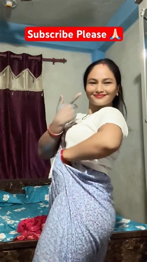 Man Pareko Manchhe Hau🥀🌸New Nepali Lok Dohori Dance By Beautiful Aunty🌻💃Dpak Lovely Vlogs Reels
