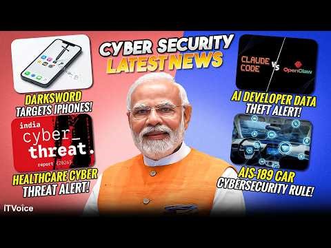 iPhone Users Under Attack! | DarkSword Hacking Kit | India's New Cyber Laws 🔐 | Cyber Roundup