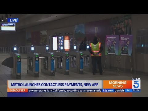 Metro launches contactless fare payments system