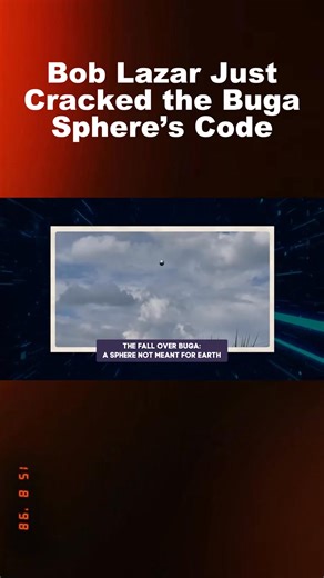 Bob Lazar Just Cracked the Buga Sphere's Code and What He Found Will Blow Your Mind #BobLazar #BugaSphere #UFOmystery #CrackedTheCode #AlienTech #MindBlowing #Unexplainable #DocumentaryTok #ForYou #foryourpage | Haji Mangoen