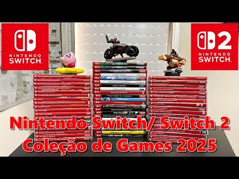 [Fe(r)eviews] Coleção 2025 - Nintendo Switch/Switch 2 Games (Physical Games Collection)
