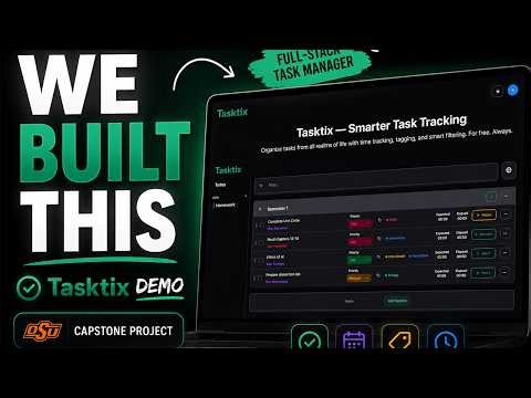 We Built a Full-Stack Task Manager for Our Computer Science Capstone.