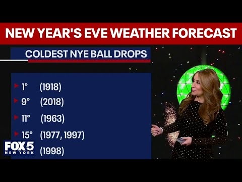New Year's Eve weather forecast