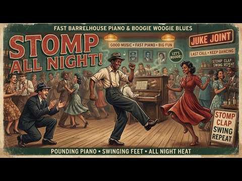COTTON FIELD BOOGIE! | Barrelhouse Piano & Old-School Boogie Woogie
