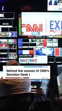 Behind the scenes of CNN's Decision Desk