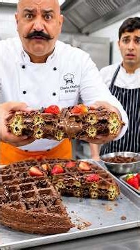 Chotu Ka Monster Chocolate Waffle Dekh Kar Sab Reh Gaye Hairaan! #shorts #viral #shortvideo