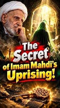 Don't miss the secret Ayatollah Bahjat revealed about the Imam's Uprising #imam_mahdi