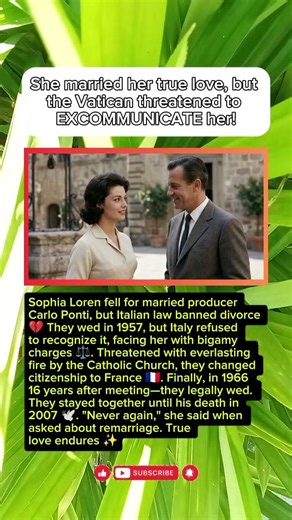 Sophia Loren’s FORBIDDEN Romance That Shocked an Entire Nation!