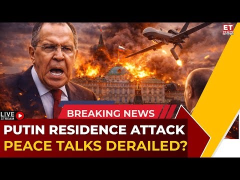 Ukraine Launched A Drone Attack On Putin's Residence Claims Russia | Breaking News