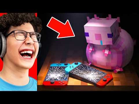 Minecraft Anime Axolotl (Funny Animation)