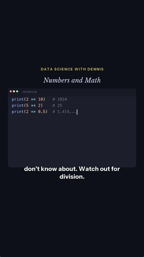 Master Python's Hidden Math Operators in Under 60 Seconds! #Shorts
