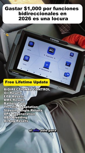 You're driving home, and suddenly the check engine light comes on. Don't panic, and don't start replacing random parts. Grab the TOPDON AD900 Lite, scan the vehicle, and find out what the car is reporting first#TOPDON #CheckEngineLight #OBD2Scanner #CarDiagnostics #CarRepairTips