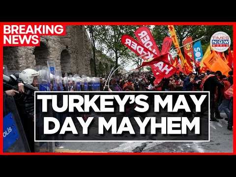 Turkey Erupts: Police Fire Tear Gas at May Day Protesters in İstanbul | Times Now World
