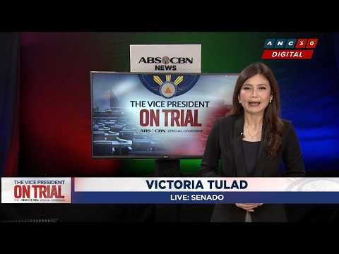WATCH: ABS-CBN’s Victoria Tulad recaps the second half of day 30 of VP Sara trial | ANC