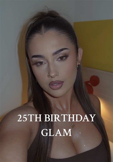 25th Birthday Glam Makeup Tutorial