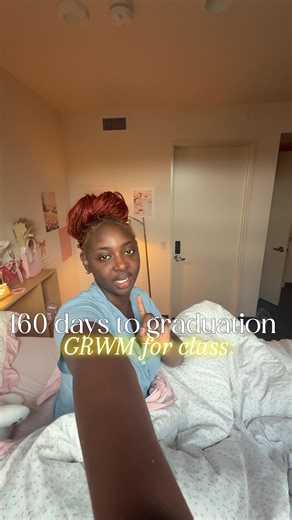 160 days to graduation 🎓 grwm to go to class #classof2026 #countdowntograduation #graduation2026 #grwm Products @Dove Beauty & Personal Care @eos Products @Vaseline USA @Vaseline @SheaMoisture @Paula’s Choice @BANOBAGI Thailand - Cosmetic @Caudalie @Black Girl Sunscreen @Mielle Organics