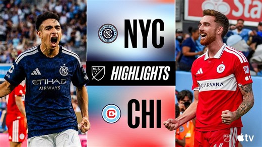 New York City FC vs. Chicago Fire FC | Full Match Highlights | Filthy Fernández Mercau BANGER!