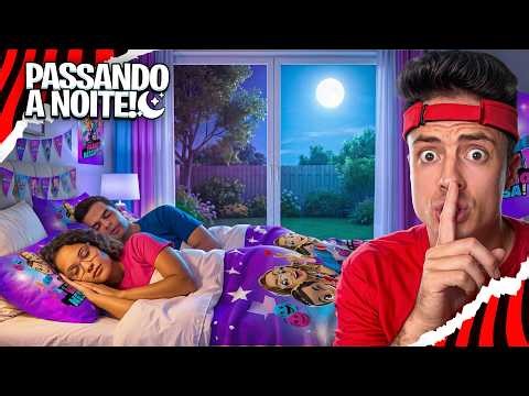 FIQUEI 24 HORAS NA CASA DA RAFA E LUIZ SEM SER NOTADO!