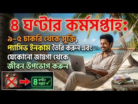 The 4-Hour Workweek Explained: Escape 9–5, Build Passive Income & Live Anywhere