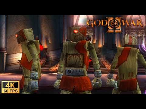 God of War 2 GOS | Robotos | AI Kratos 2026 | Vertical GamePlay 2 | 4K HDR 60Fps