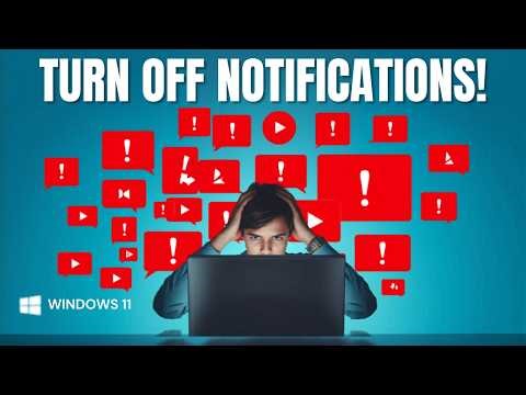 How to Turn Notifications ON or OFF in Windows 11 PC (Step by Step Guide)
