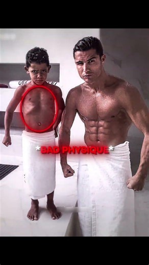 Ronaldo Junior's Height And Physique Before And After