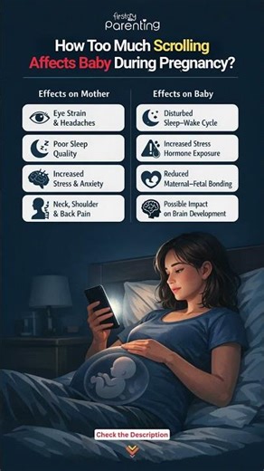 How Too Much Scrolling Affects Baby During Pregnancy
