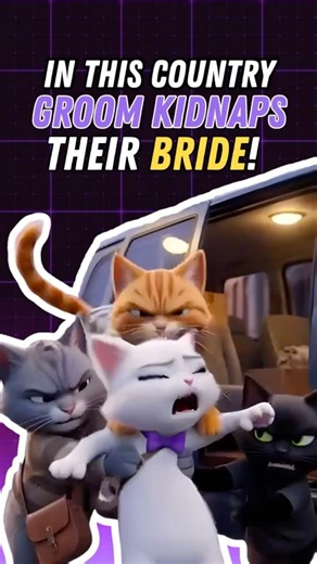 The Bride Kidnapping Tradition 😱 #shorts