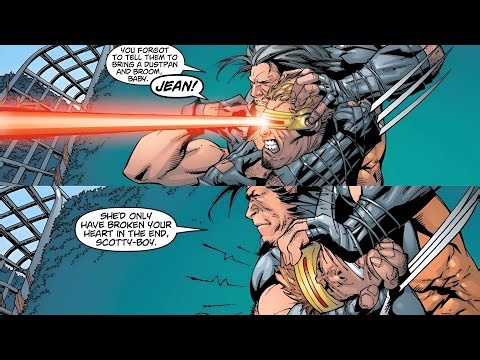 Wolverine Attacks Cyclops and Goes on a Rampage
