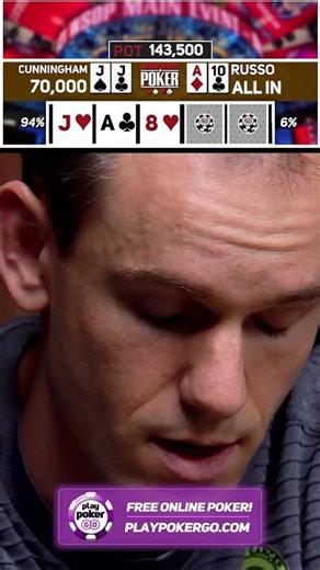 QUADS for Allen Cunningham in WSOP Main Event!
