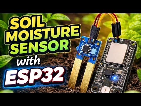 Episode 11 || SOIL moisture sensor using ESP32