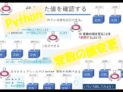 変数の値変更【Python】