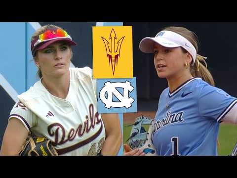 #25 Arizona State vs North Carolina Women's College Softball Highlights Full Game 2026