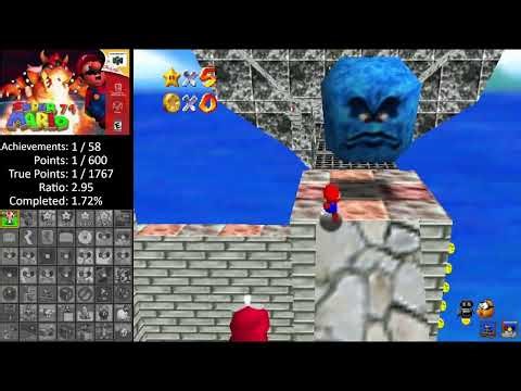 Super Mario 74 - RetroAchievements (Part 1)