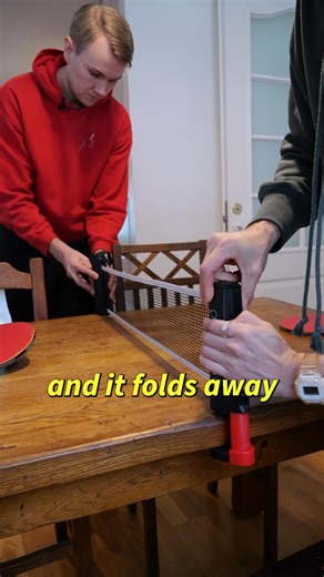 Get the Pongfinity Kit — turn any table into a ping pong setup in seconds. 🎁 Save 25% Free Shipping on the Bundle! 8M fans follow Pongfinity because Otto, Miikka & Emil know how to make table tennis exciting. | Pongfinity