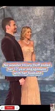 wonder Hilary Duff ended her 12 year engagement…