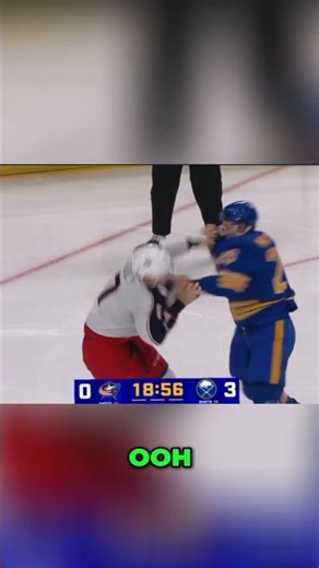 Carson Soucy Vs Beck Malenstyn 🥊 #nhl #hockey #shorts