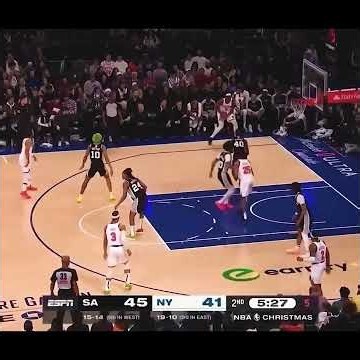 Knicks vs Spurs | FULL HIGHLIGHTS | Epic Battle | 2024 #shorts #nbahighlights