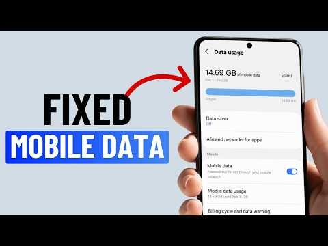 Fix Mobile Data Not Working on Android Phone (2026)