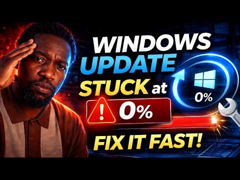 Windows Update at 0% and Won't Move? Do This