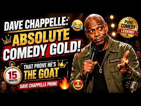 Dave Chappelle: ABSOLUTE COMEDY GOLD! 15 Minutes That Prove He’s The GOAT | Dave Chappelle Prime