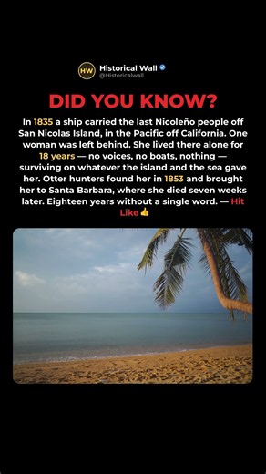 She Lived Alone On An Island For 18 Years 🏝️🌊