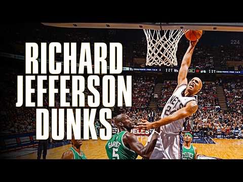 Richard Jefferson’s BEST Career Dunks 🚀
