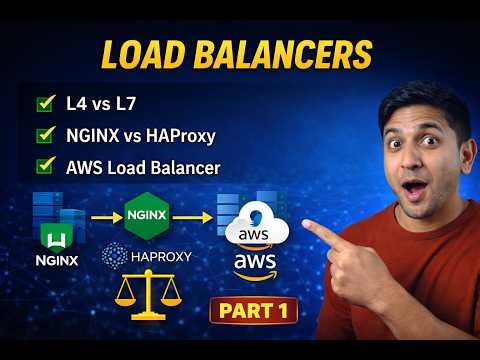 What is a Load Balancer? | L4 vs L7 Explained + NGINX, HAProxy, AWS