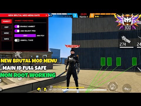 Free Fire Mod Menu💯☠️ | 100% Antiban Aim Lock + Esp Location 🧿 | No Password | Full safe 