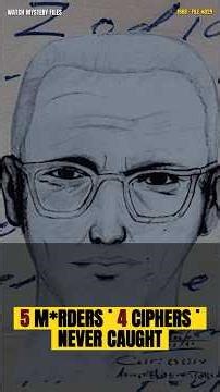 5 Murders. 4 Ciphers. 0 Suspects. The Zodiac Killer Case.