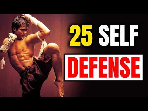 25 Amazing Self Defense Techniques👊| How To Protect Yourself?!