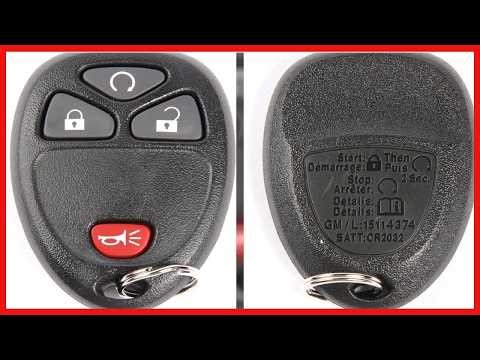 ACDelco 4 Button Keyless Entry Remote Reliable Replacement with Remote Start