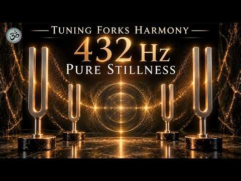 Tuning Forks Harmony | 432 Hz | Pure Stillness & Timeless Serenity | Deep Meditation